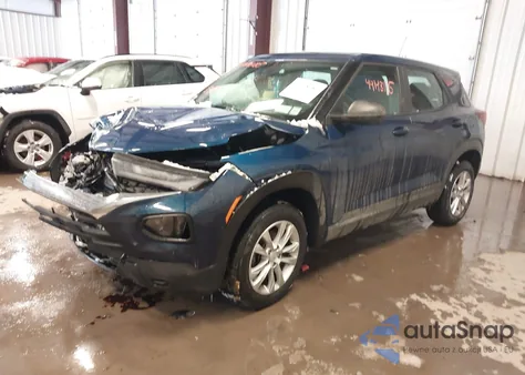 2021 Chevrolet Trailblazer Awd Ls from USA, damaged, VIN KL79MNSL4MB061813